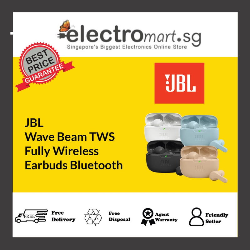 JBL Wave Beam TWS Fully Wireless  Earbuds Bluetooth