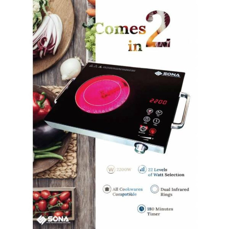 SONA SIC 3302 Multi-Function Infrared Cooker