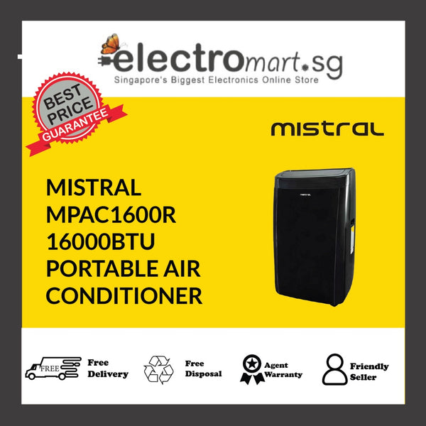 MISTRAL MPAC1600R 16000BTU  PORTABLE AIR  CONDITIONER