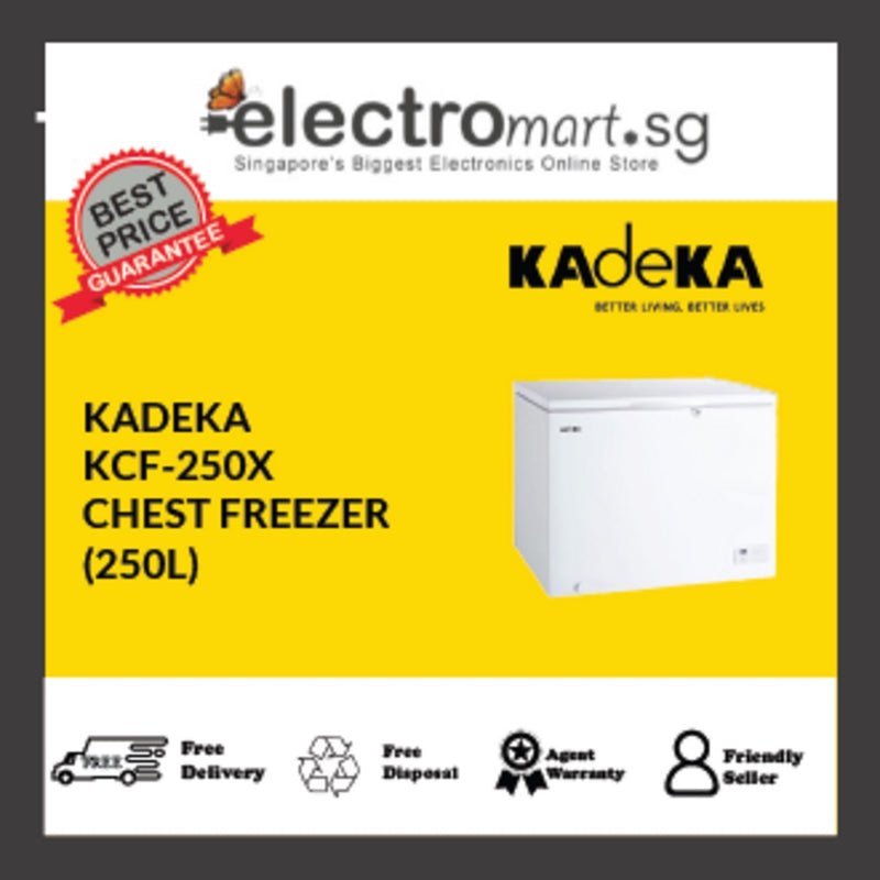 Kadeka 250L Chest Freezer KCF-250X
