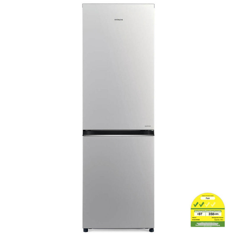 HITACHI R-B410P6MS-BSL Bottom Freezer 2 Door Brilliant Silver (330L)