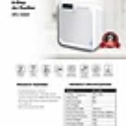 EuropAce EPU 3300T Air Purifier with Korean HEPA Filter