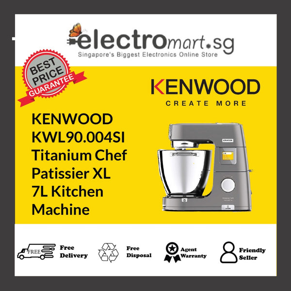 KENWOOD KWL90.004SI Titanium Chef  Patissier XL  7L Kitchen  Machine