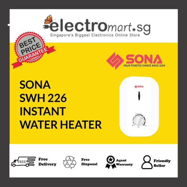 SONA SWH 226 INSTANT WATER HEATER
