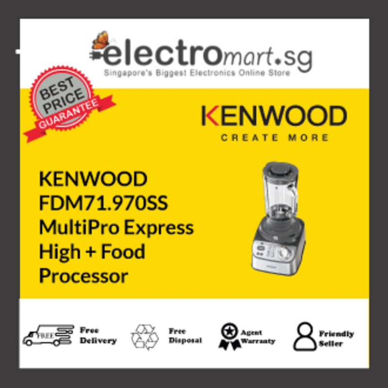 KENWOOD FDM71.970SS  MultiPro Express  High + Food  Processor