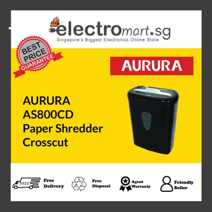 AURURA AS800CD Paper Shredder  Crosscut