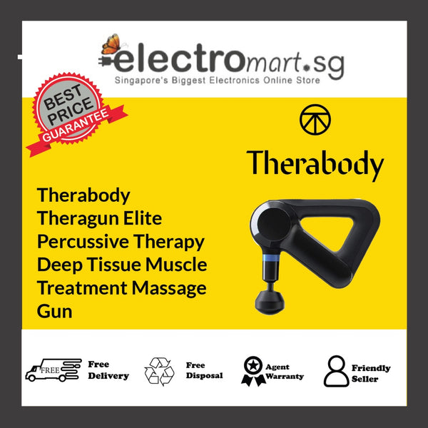 Therabody Theragun Elite Percussive Therapy  Deep Tissue Muscle  Treatment Massage  Gun