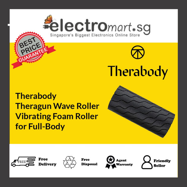 Therabody Theragun Wave Roller Vibrating Foam Roller  for Full-Body