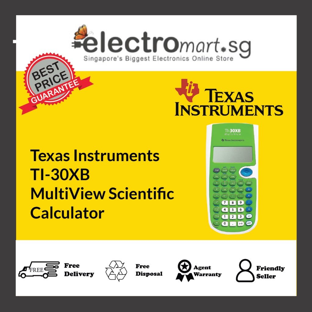 Texas Instruments 30xb Texas Instruments TI-30XB MultiView Scientific Calculator