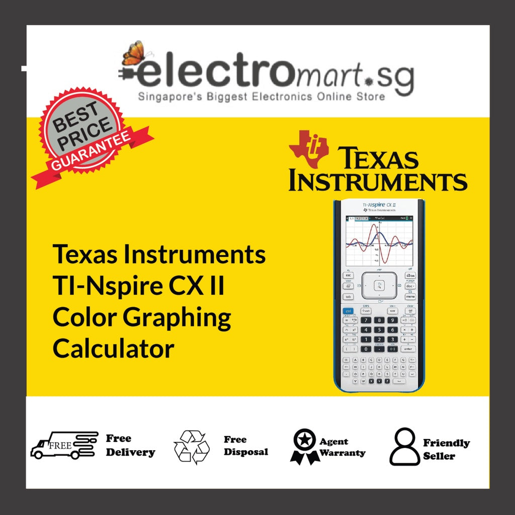 Texas Instruments TI-Nspire CX II Color Graphing  Calculator