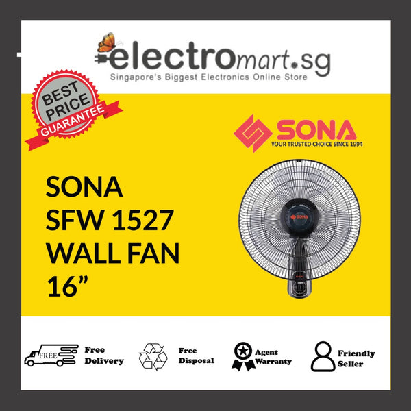 SONA SFW 1527 WALL FAN 16”