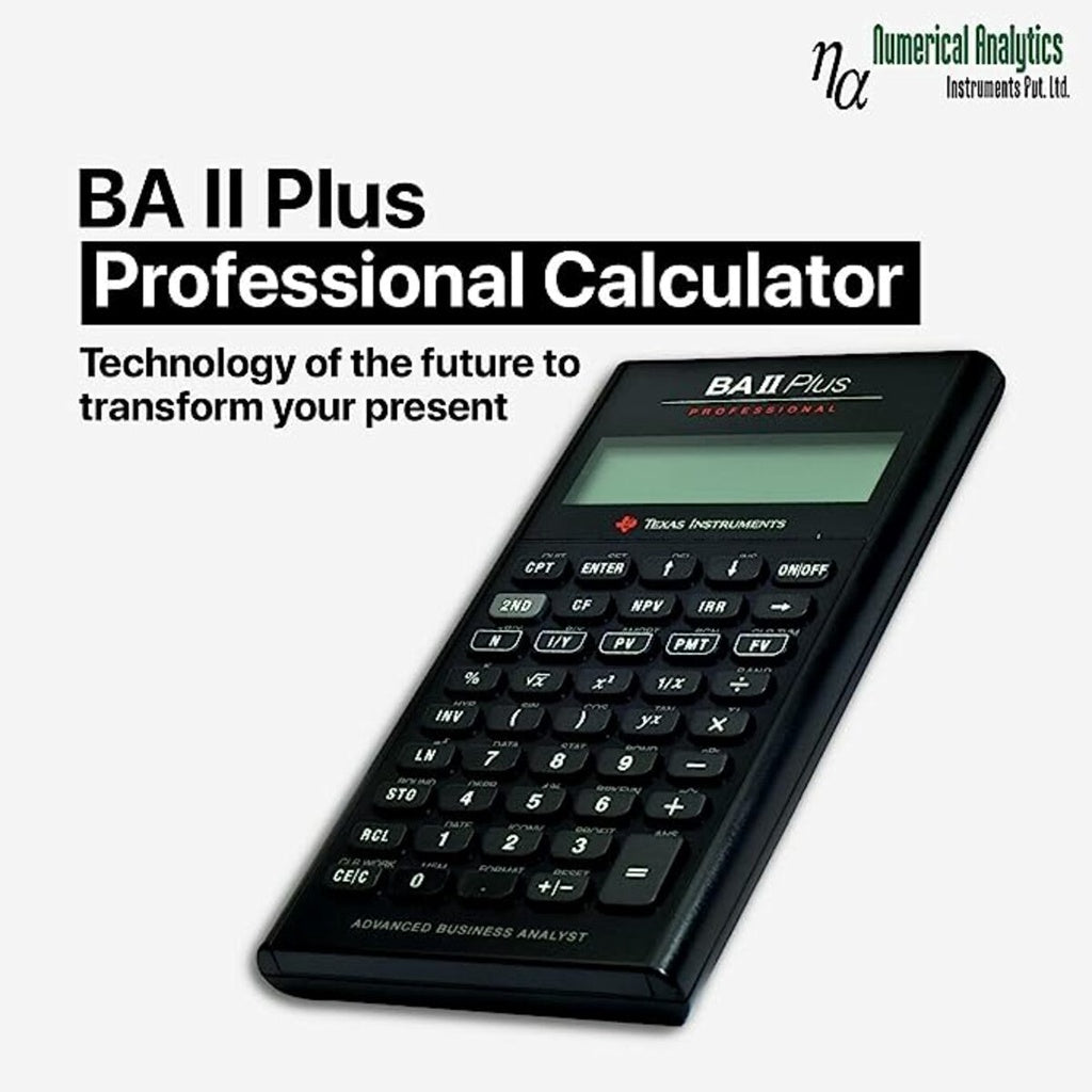 Texas Instruments BA II Plus - Professional Financial Calculator