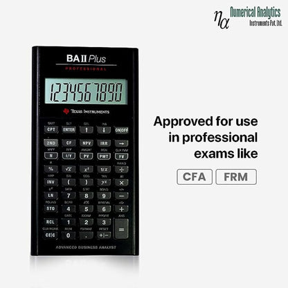 Texas Instruments BA II Plus - Professional Financial Calculator