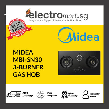 MIDEA MBI-SN30 3-BURNER  GAS HOB