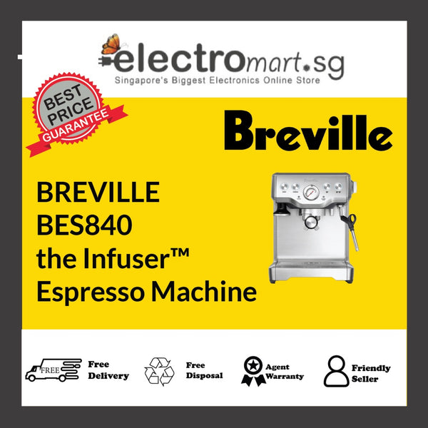 BREVILLE BES840 the Infuser™ Espresso Machine