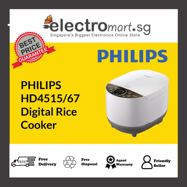 PHILIPS HD4515/67 Digital Rice  Cooker 1.8L