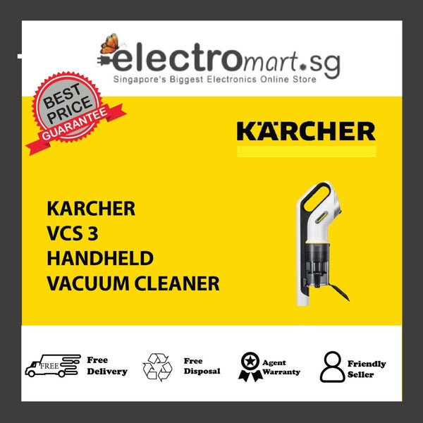 KARCHER VCS 3 HANDHELD  VACUUM CLEANER