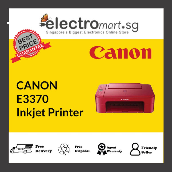 CANON E3370 Inkjet Printer