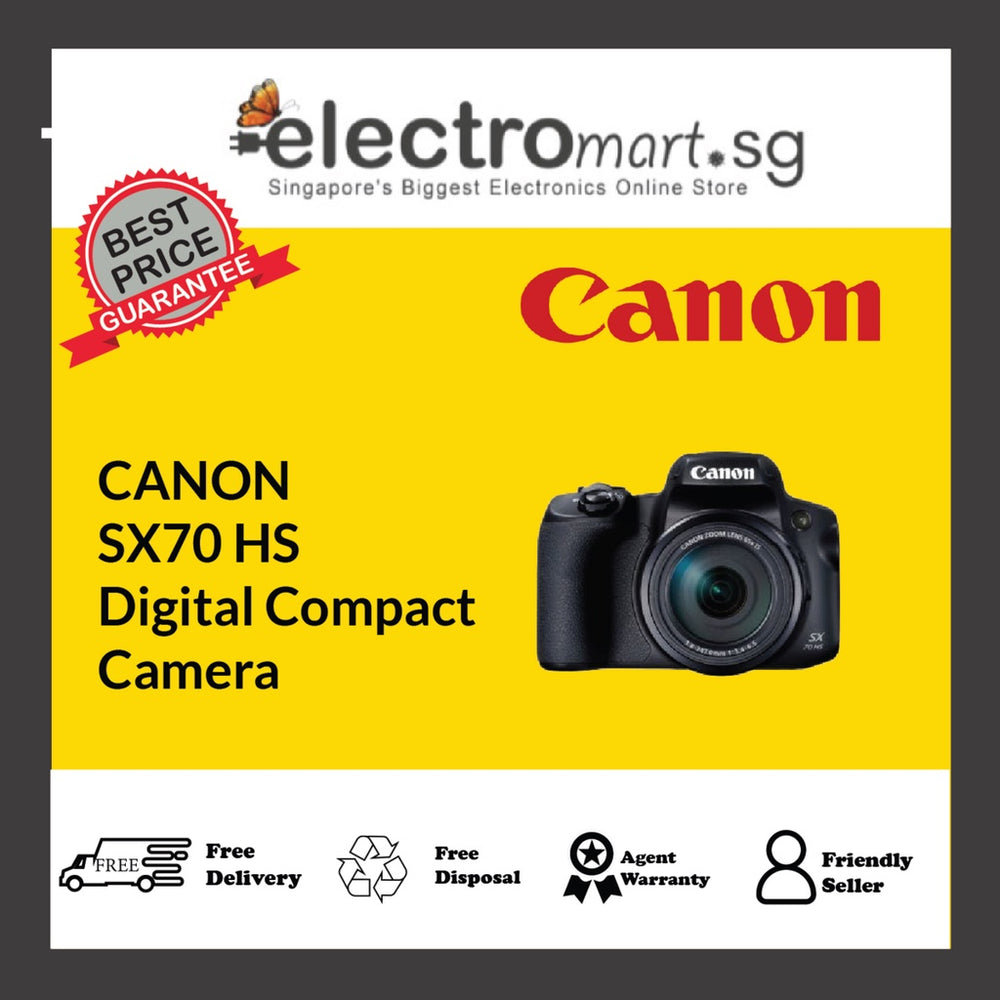 CANON SX70 HS Digital Compact Camera - Main Image