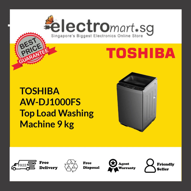 TOSHIBA AW-DJ1000FS Top Load Washing  Machine 9 kg