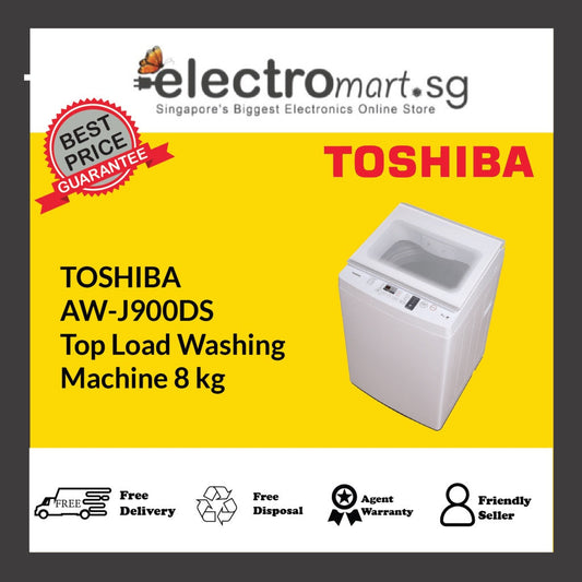 TOSHIBA AW-J900DS Top Load Washing  Machine 8 kg