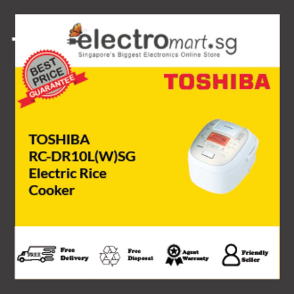 TOSHIBA RC-DR10L(W)SG IH RICE COOKER (1L)