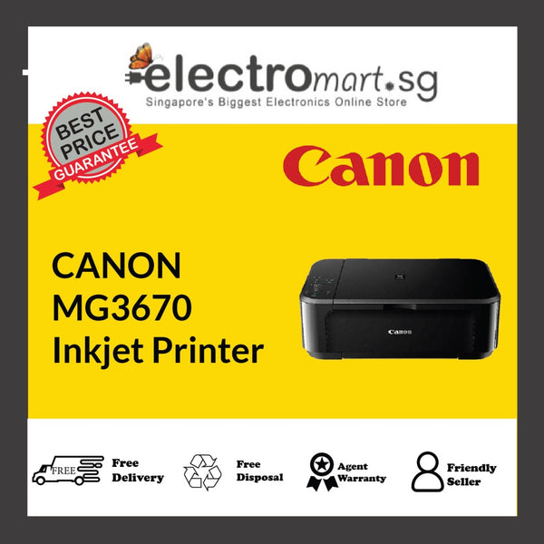 CANON MG3670 Inkjet Printer