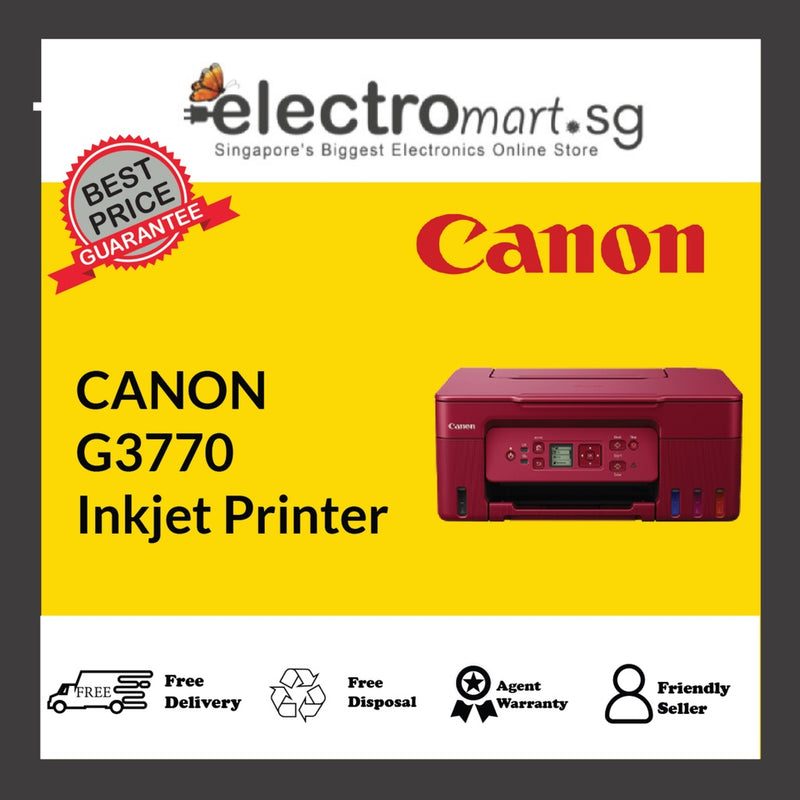 CANON G3770 Inkjet Printer
