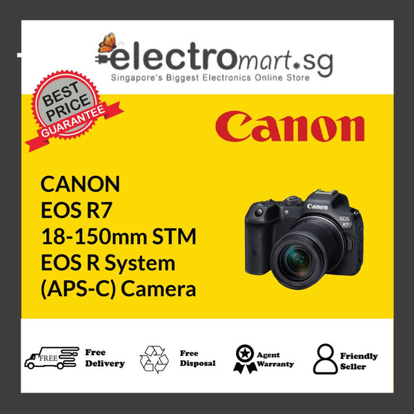 CANON EOS R7  18-150mm STM  EOS R System (APS-C) Camera