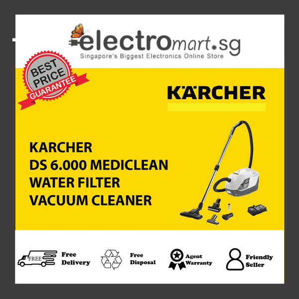 KARCHER DS 6.000 MEDICLEAN WATER FILTER  VACUUM CLEANER