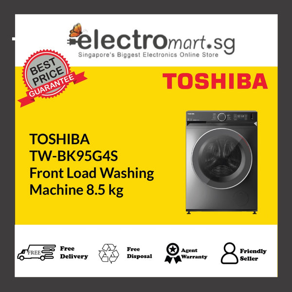 TOSHIBA TW-BK95G4S Front Load Washing  Machine 8.5 kg