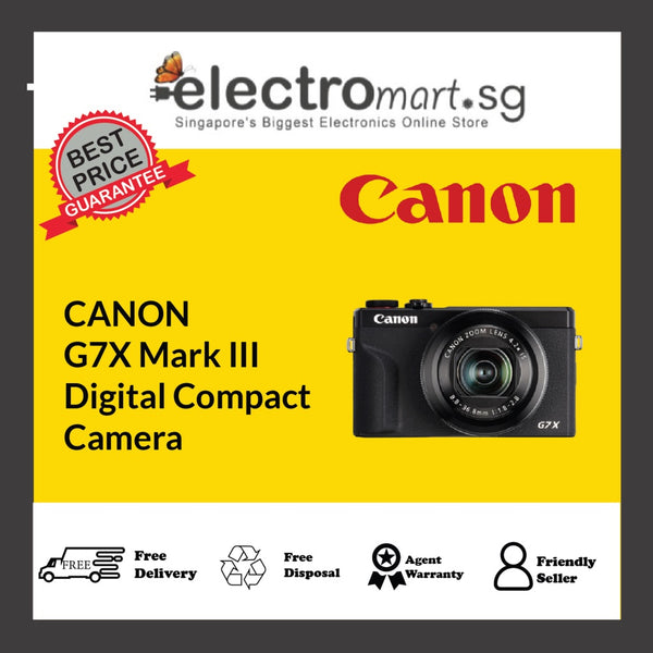 CANON G7X Mark III Digital Compact Camera