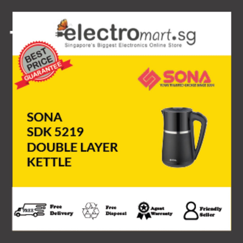 SONA SDK 5219 DOUBLE LAYER  KETTLE