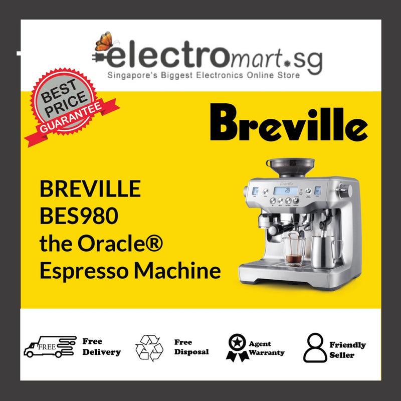 BREVILLE BES980 the Oracle Espresso Machine