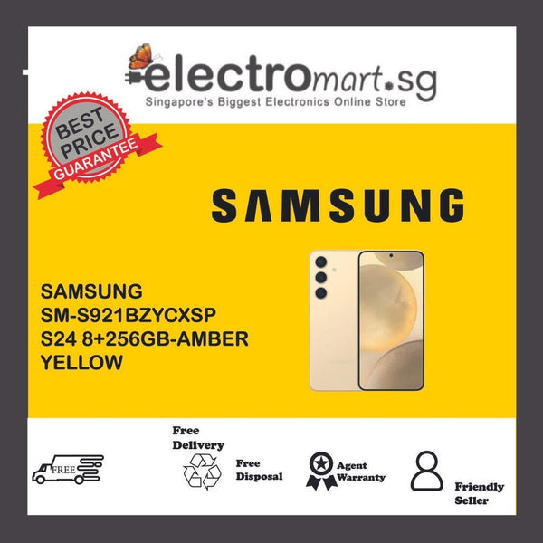 SAMSUNG SM-S921BZYCXSP S24 8+256GB-AMBER YELLOW