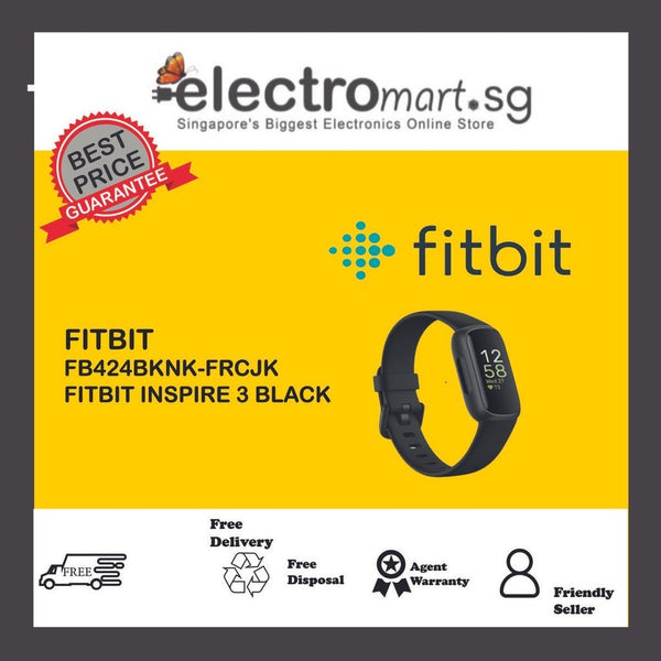 FITBITFB424BKBK-FRCJK FITBIT INSPIRE 3 BLACK/MIDNIGHT ZEN