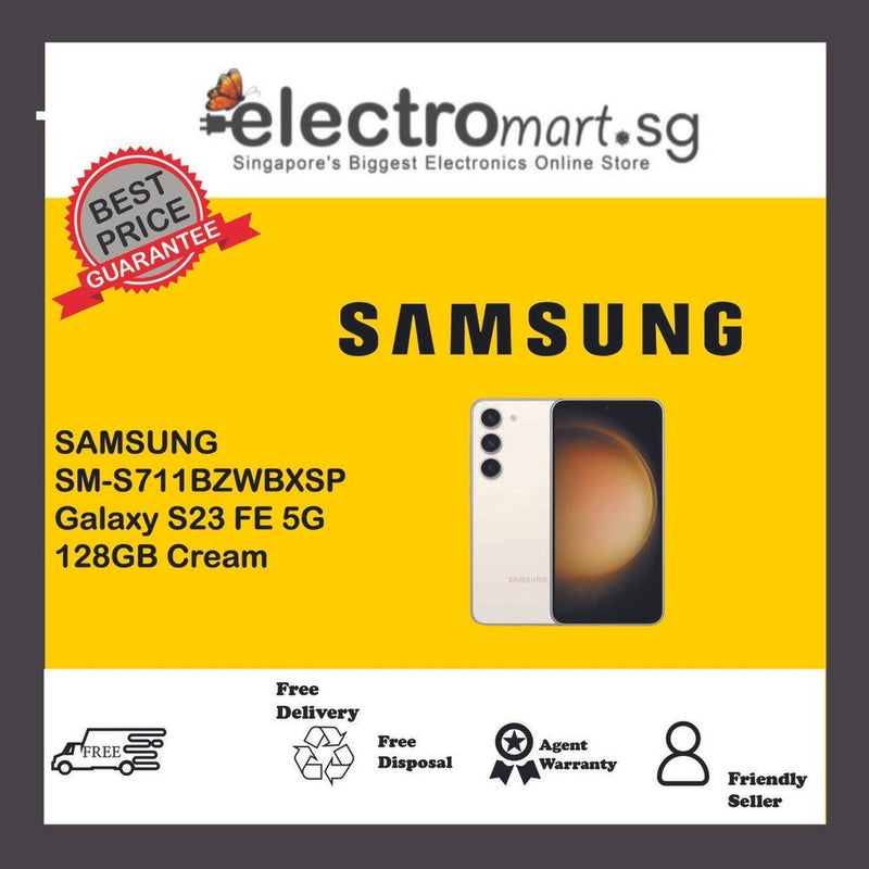 SAMSUNG SM-S711BZWBXSP Galaxy S23 FE 5G  128GB Cream