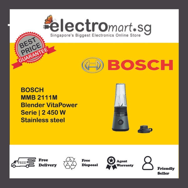 BOSCH MMB 2111M Blender VitaPower  Serie | 2 450 W  Stainless steel