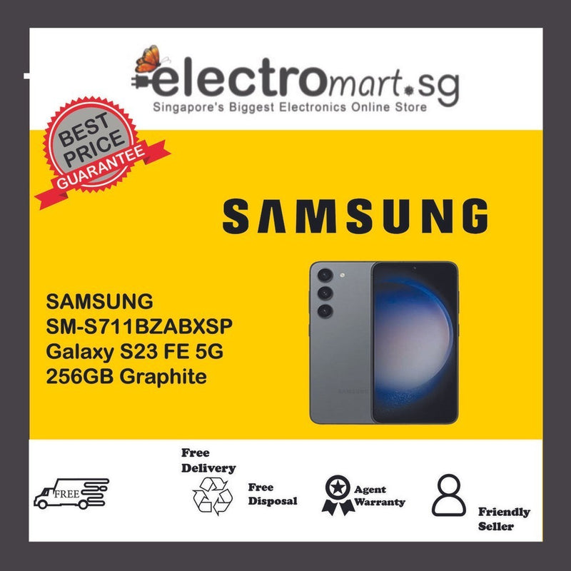 SAMSUNG SM-S711BZABXSP Galaxy S23 FE 5G 256GB Graphite