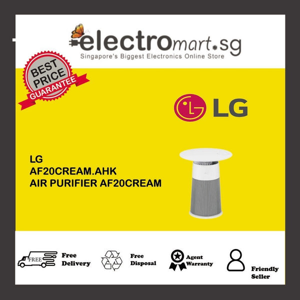 LG PURICARE™ AEROFURNITURE AIR PURIFIER AF20CREAM - CREAM WHITE