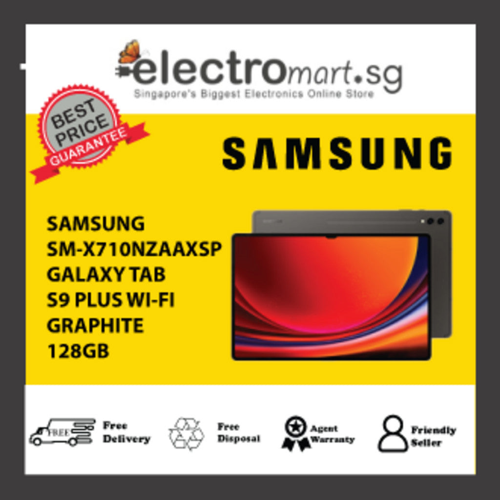 SAMSUNG SM-X710NZAAXSP 128GB  GALAXY TAB S9 WI-FI GRAPHITE
