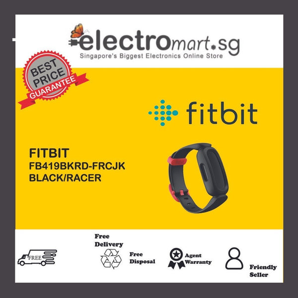 FITBIT FB419BKRD-FRCJK FITBIT ACE 3 BLACK/RACER RED-FRCJK