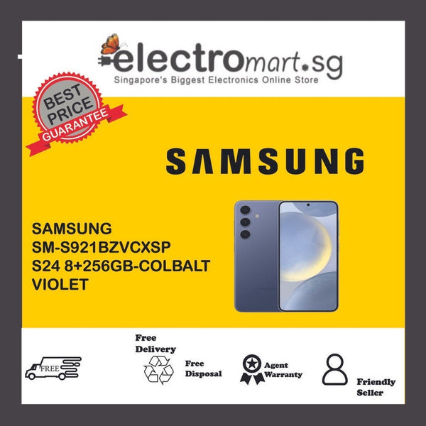 SAMSUNG SM-S921BZVCXSP S24 8+256GB-COLBALT VIOLET