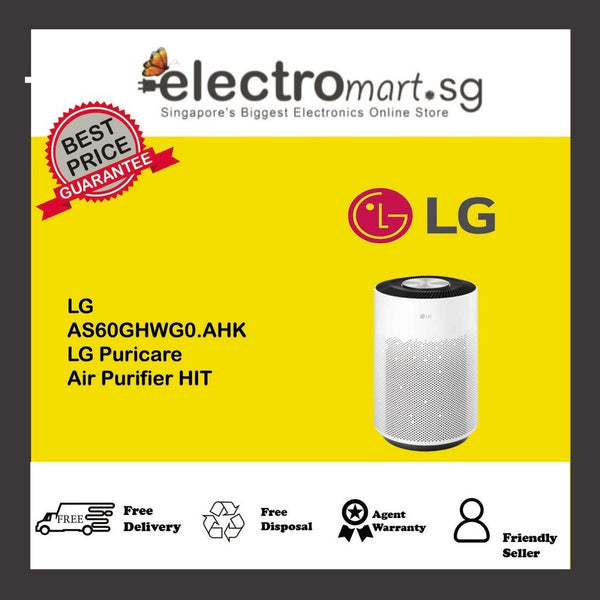 LG PURICARE™ AIR PURIFIER HIT AS60GHWG0 - WHITE AS60GHWG0.AHK