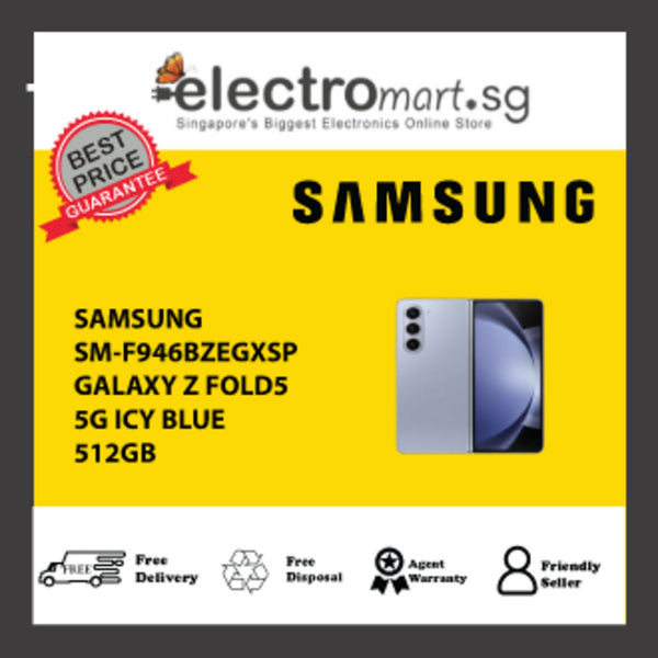 SAMSUNG  SM-F946BLBGXSP 7.6 INCH GALAXY Z FOLD5 5G 512GB ICY BLUE