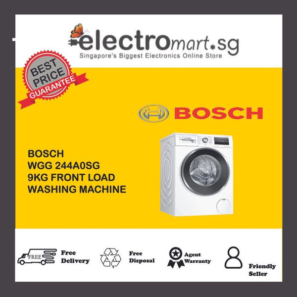 BOSCH 9KG FRONT LOAD WASHING MACHINE WGG244A0SG