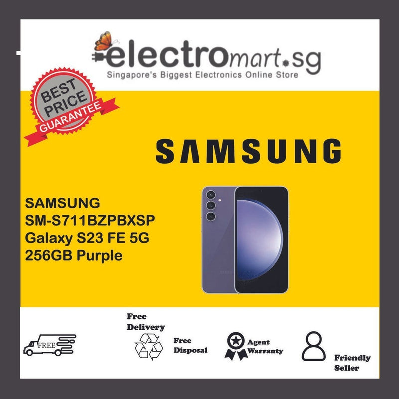 SAMSUNG SM-S711BZPBXSP Galaxy S23 FE 5G  256GB Purple