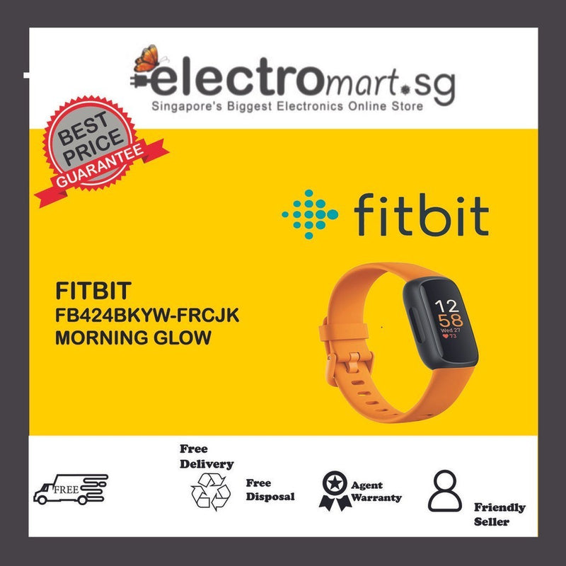 Fitbit Inspire 3 Black/Morning Glow (FB424BKYW-FRCJK)