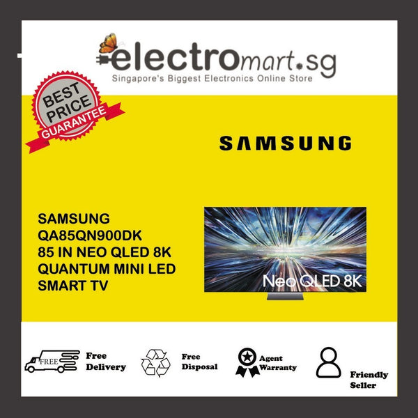 SAMSUNG QA85QN900DK  85 IN NEO QLED 8K  QUANTUM MINI LED  SMART TV