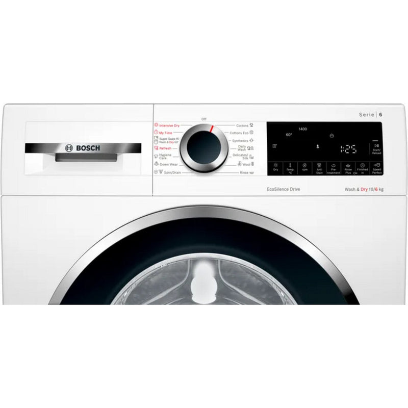 BOSCH 10KG/6KG FRONT LOAD WASHER DRYER (SERIES 6) WNA254U0SG (WHITE)